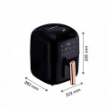 TUPPERWARE AIR FRYER- BLACK (1 PC)